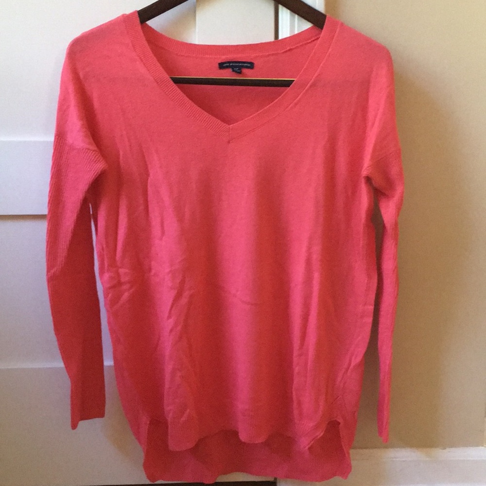 lightweight v-neck sweater